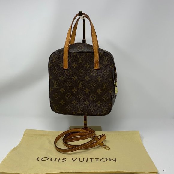 Louis Vuitton Spontini Handbag Monogram Canvas